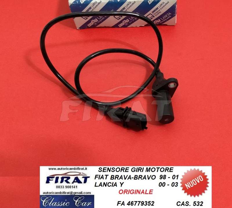 SENSORE GIRI MOTORE FIAT BRAVA-BRAVO LANCIA Y (46779352)